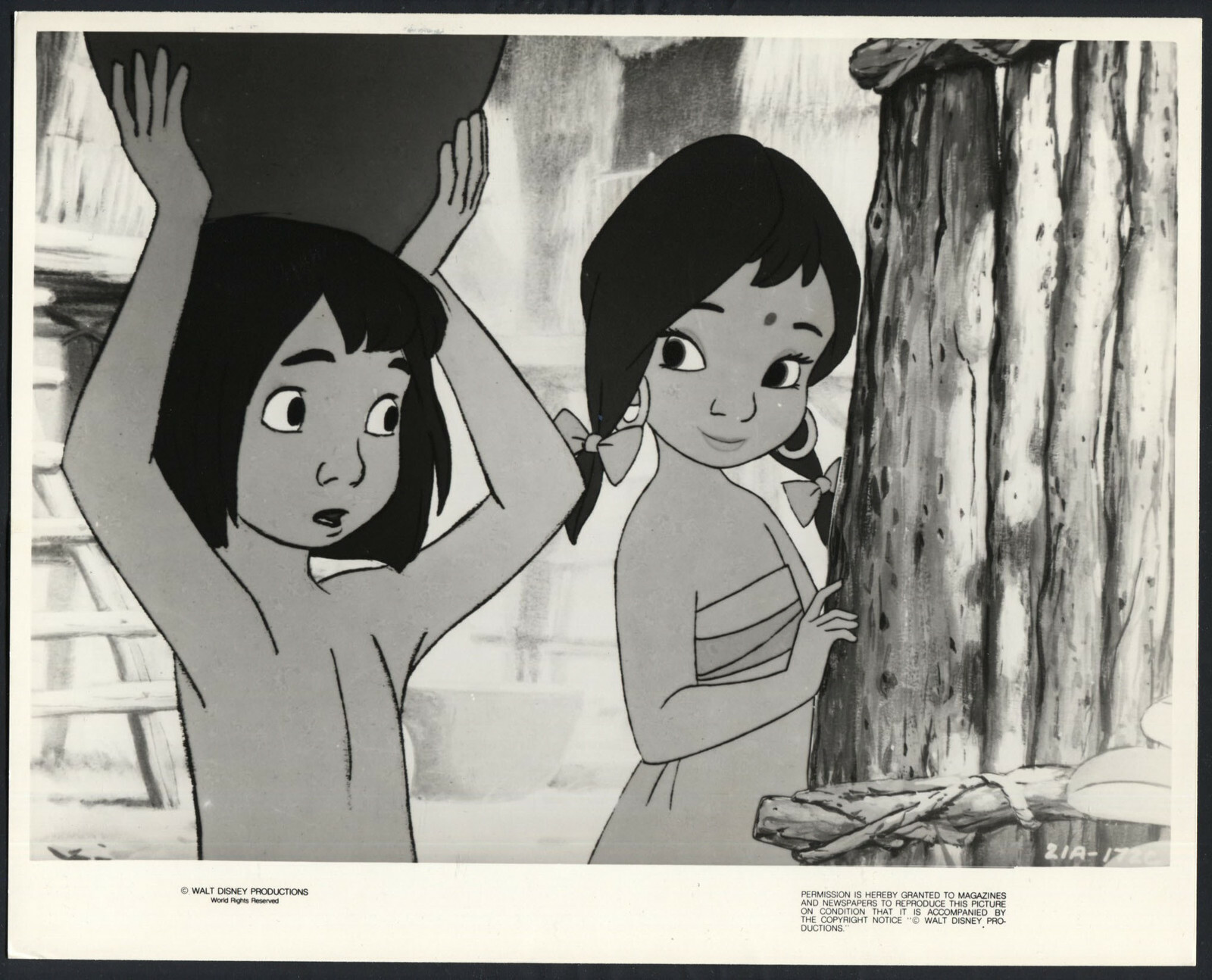 The Jungle Book WALT DISNEY CARTOON ANIMATION THE GIRL MOWGLI WATER 1 The Jungle Book WALT DISNEY CARTOON ANIMATION THE GIRL MOWGLI WATER