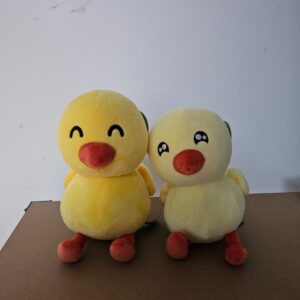 Two Rare Duck Duo Plushies Yellow Makeship New with Hangtags by Duckie and Duck!