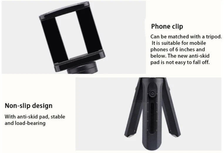 Universal 360° Adjustable Mini Tripod Stand for Camera & Phone - Compact Travel 9 Universal 360° Adjustable Mini Tripod Stand for Camera & Phone - Compact Travel
