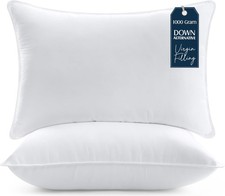 Utopia Bedding Premie Kussen (Set van 2), 50 x 70 cm Beddenkussens, Zachte Stof