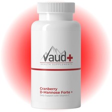 Vaud Cranberry D-Mannose Forte 722mg - Blaascomfort met Vitamine C 1 Vaud Cranberry D-Mannose Forte 722mg - Blaascomfort met Vitamine C
