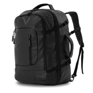 Veltra rugzak Cabin Bag Combo met RFID pocket en anti-diefstal ritsen - Zwart