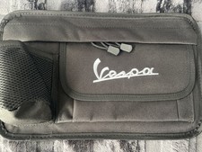 vespa tasje - zwart - voor elke scooter met een klepje
