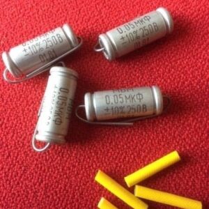 Vintage 4 x MBM Paper in Oil capacitors 0.05 uF MBM for Fender / Gibson guitars