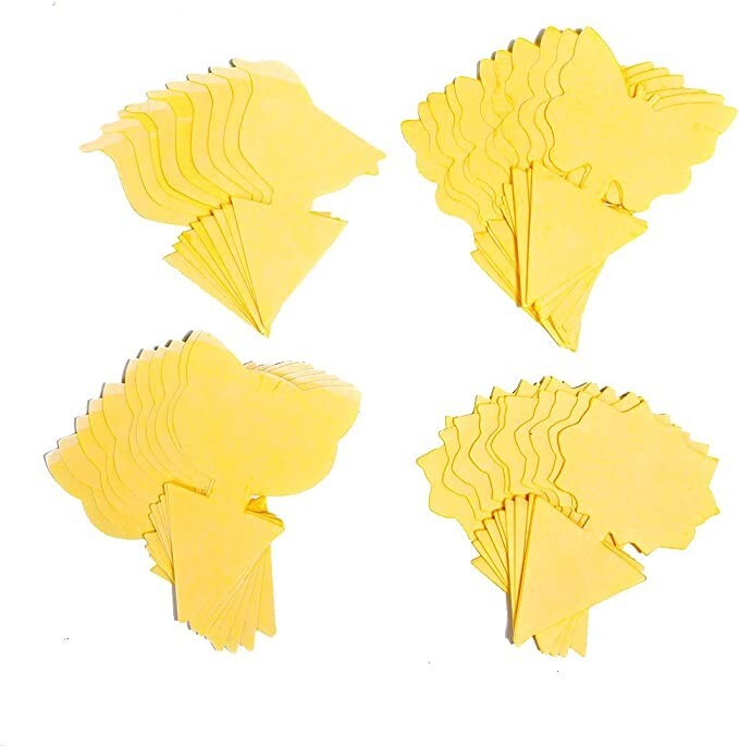 Vliegenval 44 stuks gele voor kamerplant, planten, bloemen, tuin, border 3 Vliegenval 44 stuks gele voor kamerplant, planten, bloemen, tuin, border