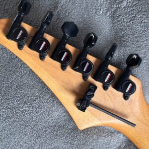 Washburn KC-70v Chicago Series 1990 E-Gitarre – Vintage – Natur – Koffer
