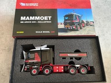 WSI 1:50 Mammoet Mercedes-Benz Arocs 8x4 MP5 SLT Streamspace + ballastbox