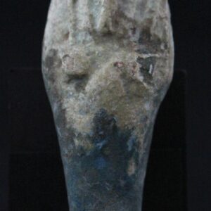 antiek keramiek / ancient Egyptian faience Ushabti, pre 30 BC (E)