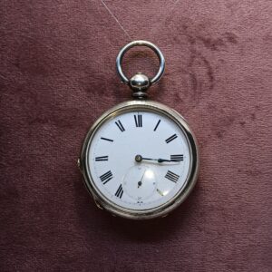 Antiek Vestzak Horloge | Bouwjaar voor 1900 | Authentiek Fine Silver