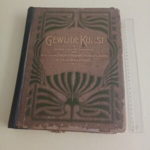 Antique 1900 Gewijde Kunst Dutch Religious Art Book 100 Biblical Plates Art Nouv