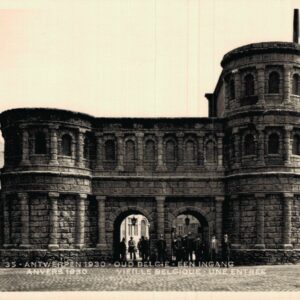Belgium Antwerp Anvers Oud Belgie een Ingang World Fair 1930 RPPC B43
