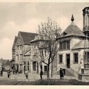 Belgium Antwerp Anvers Oud Belgie World Fair 1930 RPPC B43