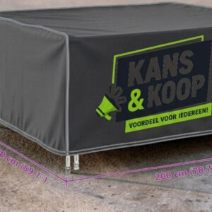 Beschermhoes voor Tuinmeubelen Tuinset 200 x 150 cm