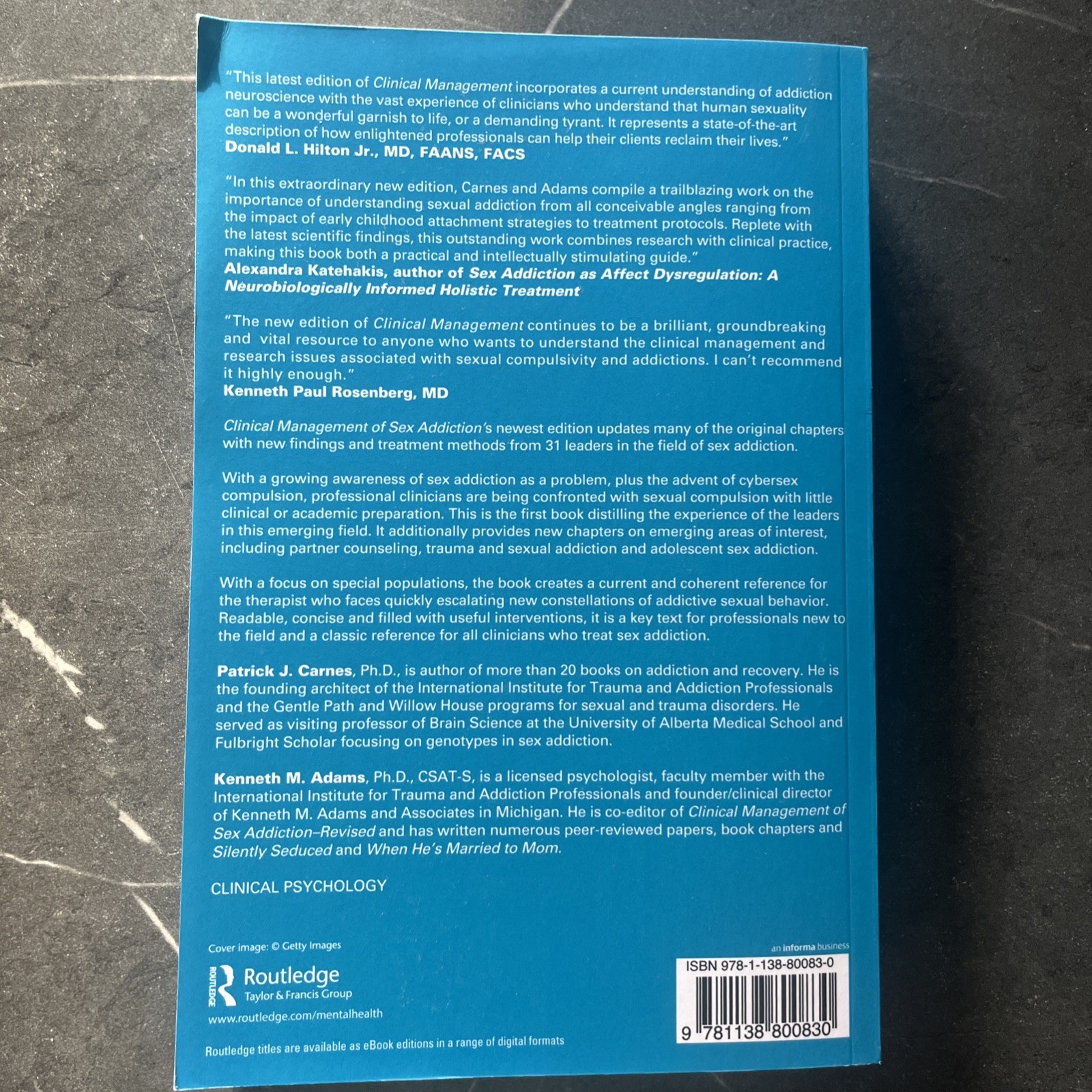 Clinical Management Of Sex Addiction Second Edition Book by Patrick Carnes 2 Clinical Management Of Sex Addiction Second Edition Book by Patrick Carnes