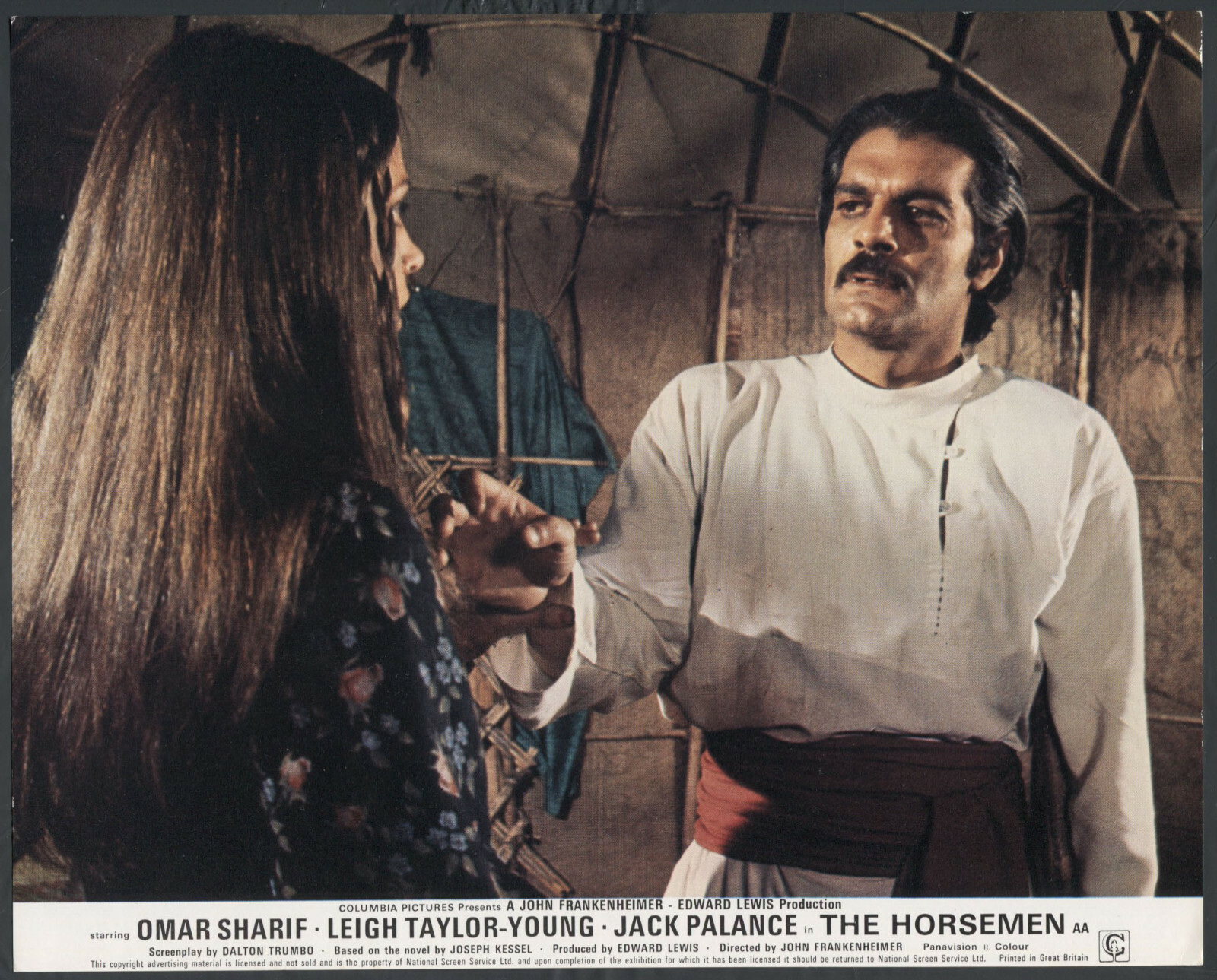 @Col LEIGH TAYLOR YOUNG OMAR SHARIF TENT The Horsemen ‘71 1 @Col LEIGH TAYLOR YOUNG OMAR SHARIF TENT The Horsemen ‘71