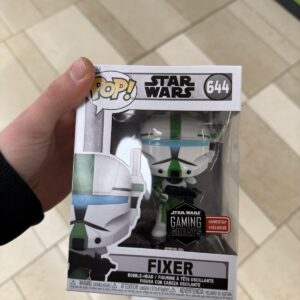 funko pop 644, Gamestop Limited Edition, Star Wars Clone Commando Fixer