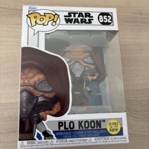 Funko Pop Plo Koon #852 Glow in the Dark Star Wars Jedi Bobble-Head Vinyl