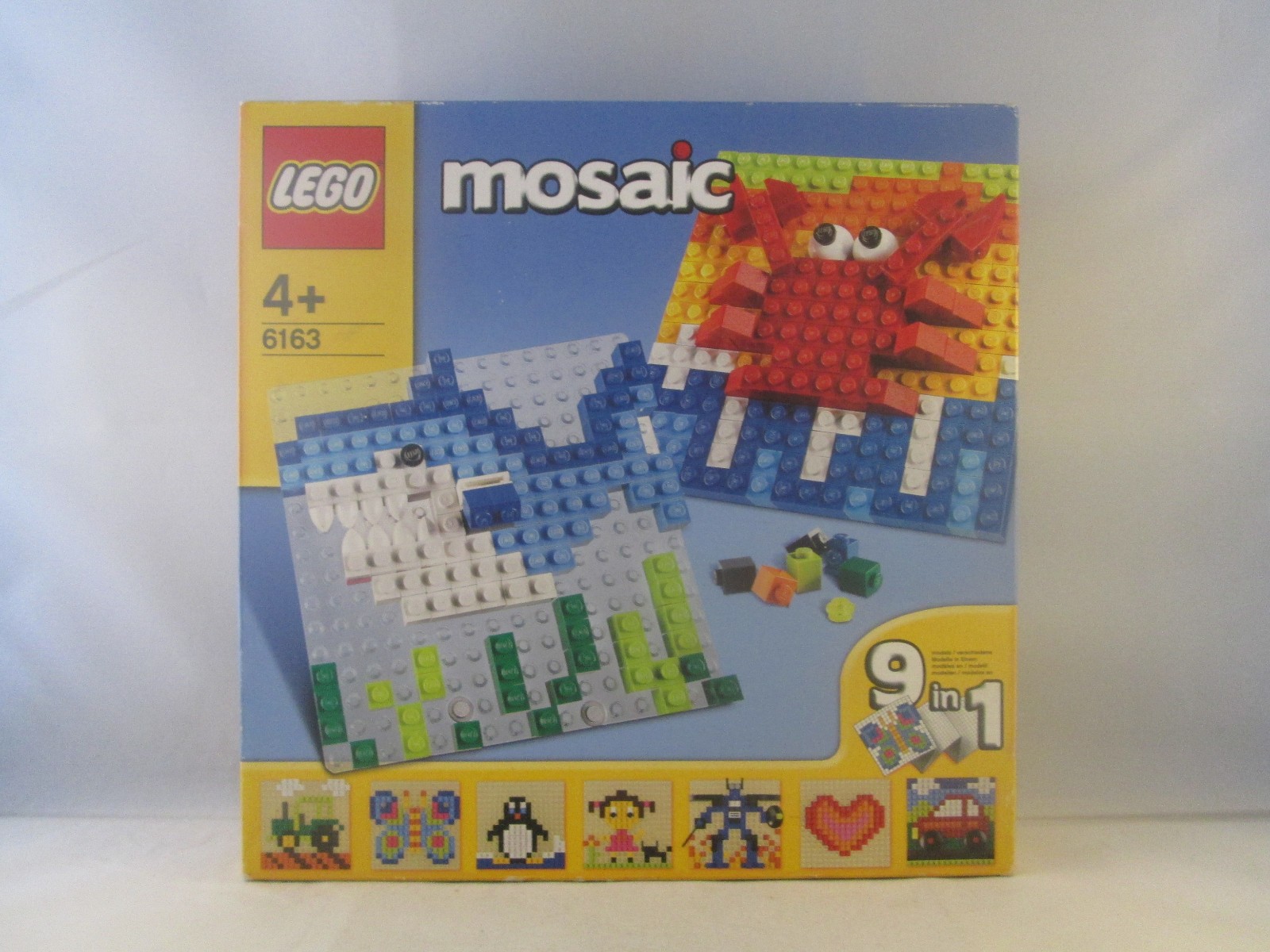 Lego 6163 A World of LEGO Mosaic 9 in 1 NEW SEALED Sculptures Art Creator 1 Lego 6163 A World of LEGO Mosaic 9 in 1 NEW SEALED Sculptures Art Creator