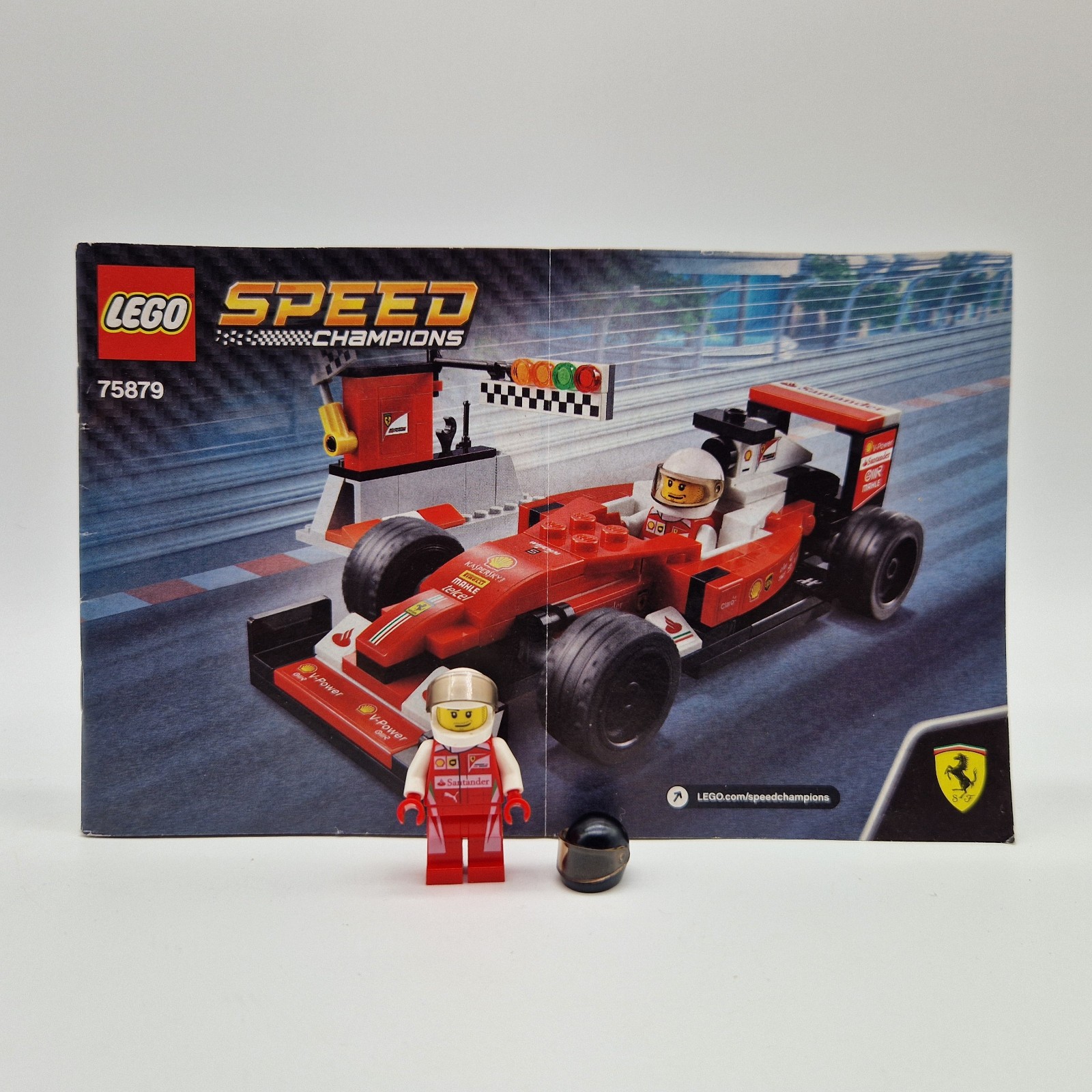 Lego Speed Champions 75879 Scuderia Ferrari SF16-H F1 Race Car Complete 2 Lego Speed Champions 75879 Scuderia Ferrari SF16-H F1 Race Car Complete