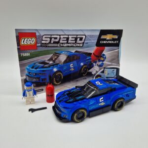 Lego Speed Champions 75891 Chevrolet Camaro ZL1 Race Car Complete + Instructions