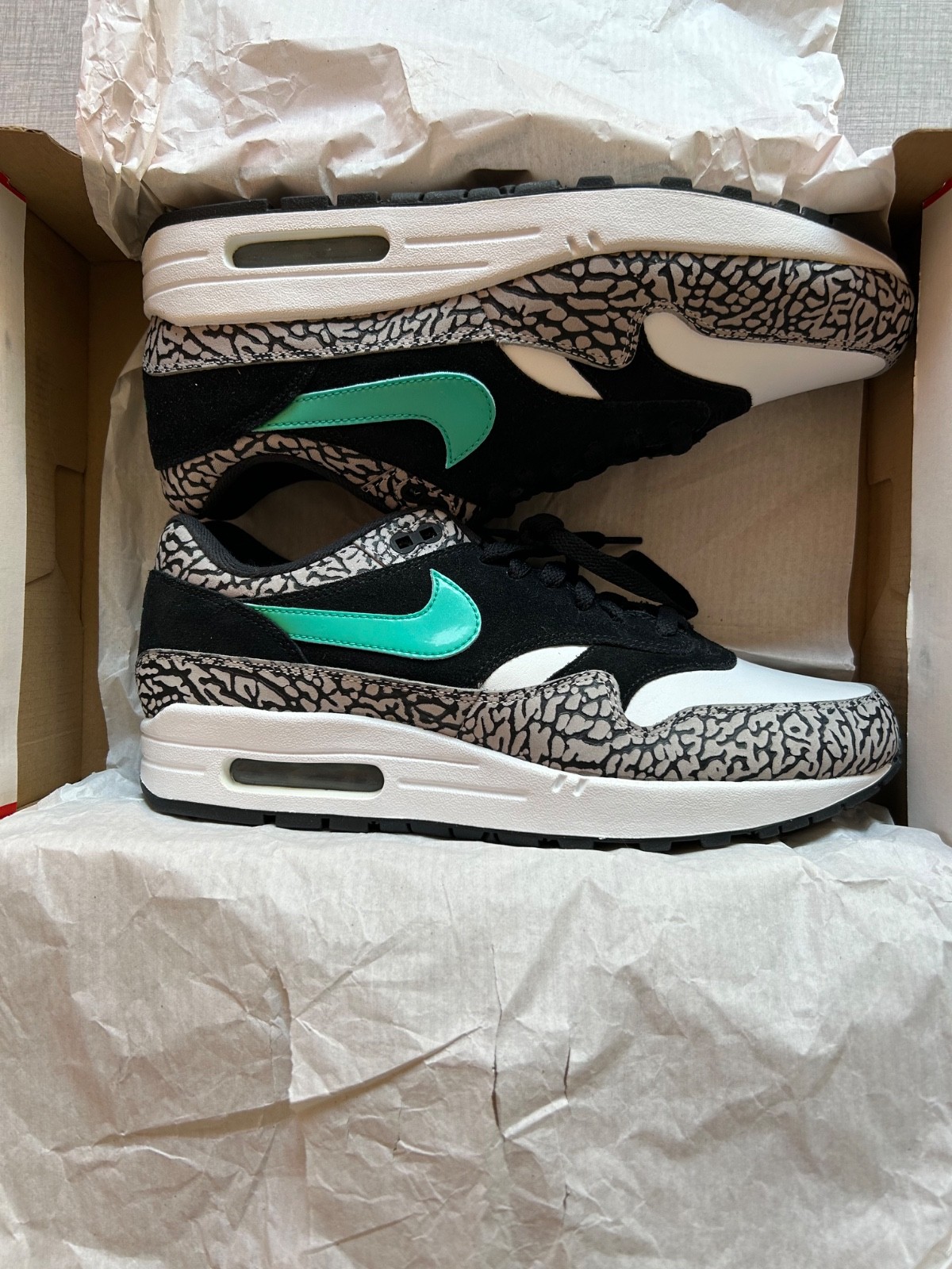 Nike Air Max 1 Elephant Premium Retro 2017 DS Deadstock US9 EU42.5 OG Box 1 Nike Air Max 1 Elephant Premium Retro 2017 DS Deadstock US9 EU42.5 OG Box