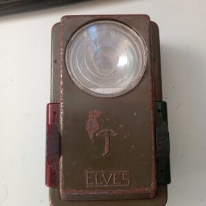 Originele Elves Signaallamp Belgisch Leger Wo2/WW2 Vintage Signal Lamp Militairy