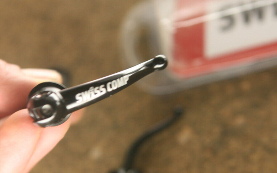 Retro oldschool NEW NOS Swiss Comp titanium Mountainbike hubs quick release set 5 Retro oldschool NEW NOS Swiss Comp titanium Mountainbike hubs quick release set