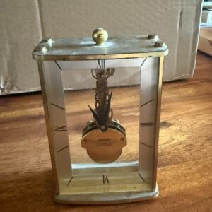 uwestra 7 jewels 8 days vintage 1950's klok