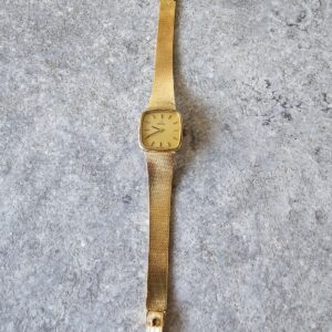 Vintage gouden dames horloge