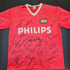 Vintage PSV Eindhoven Signed Football Shirt 1990-1992 - Romári