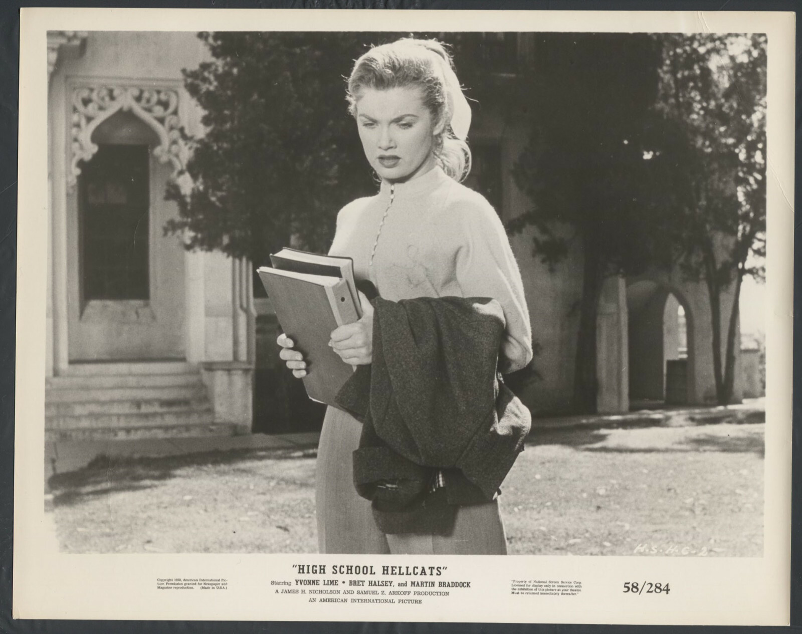 YVONNE LIME in @Col High School Hellcats '58 BOOKS 1 YVONNE LIME in @Col High School Hellcats '58 BOOKS