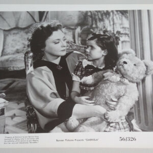 ZARAH LEANDER DAGMAR GLOMBIG in @Col Gabriela '56 CHILDSTAR TEDDY BEAR