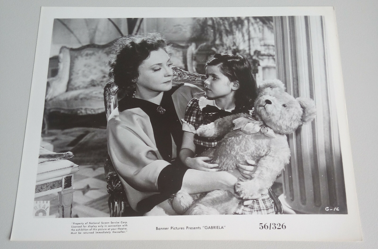 ZARAH LEANDER DAGMAR GLOMBIG in @Col Gabriela '56 CHILDSTAR TEDDY BEAR 1 ZARAH LEANDER DAGMAR GLOMBIG in @Col Gabriela '56 CHILDSTAR TEDDY BEAR